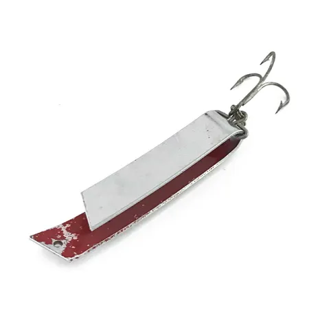 Luhr Jensen Super-Duper 509 Cuillère, Nickel / Rouge, 11g, #8413