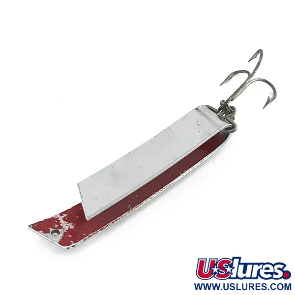 Luhr Jensen Super-Duper 509 Cuillère, Nickel / Rouge, 11g, #8413