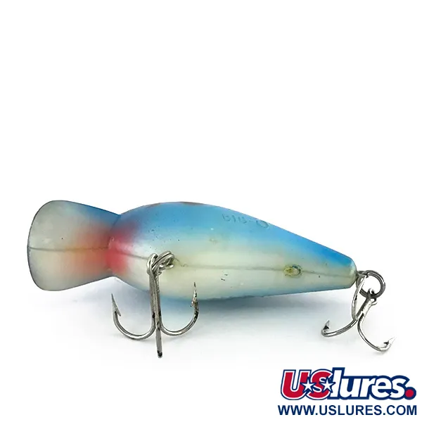 Cotton Cordell Big O Crankbait, Bleu, 14g, Flottant, #8417