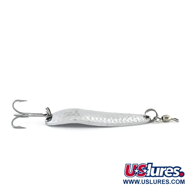 Luhr Jensen Krocodile Die #4 Cuillère, Nickel martelé, 19g, #8426