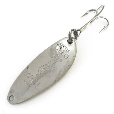 Seneca Little Cleo Cuillère, Or/Vert/Rouge/Nickel, 10g, Hula Girl, #8439