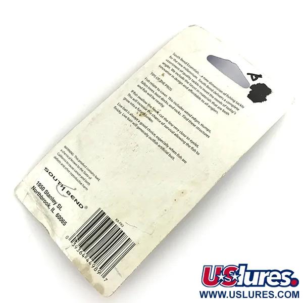 South Bend Essentials Kast-A-Way Cuillère, Or/Nickel/Bleu, 7g, #8451