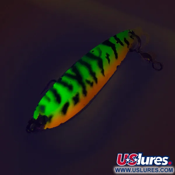 Luhr Jensen Krocodile Die #4 UV Ondulante, Fire Tiger, 14g, UV, #8466