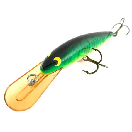 Bagley's Diving Bang-O-Lure Poisson nageur, Fire Tiger, 12,5g, UV, #8474