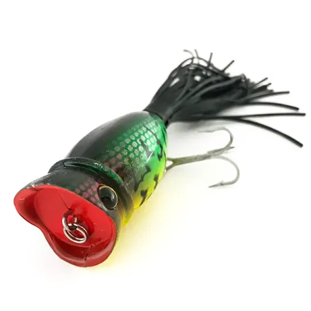 Producers Popper Leurre de surface, Fire Tiger, 7,1g, Bruiteur, #8476