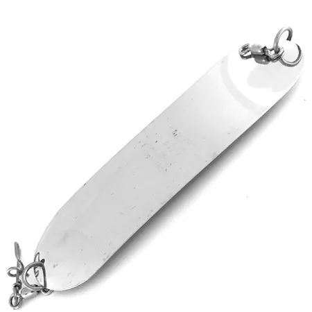 Luhr Jensen Dodger Cuillère, Nickel / Vert, 40g, Attracteur, #8491