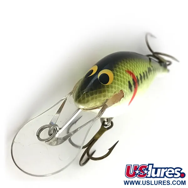 Renegade Little Diver Crankbait, Vert, 11g, UV-réactif, #8498