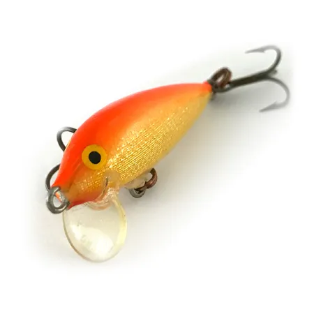 Rapala Countdown S4 poisson-nageur coulant, Or Orange, 4g, #8503