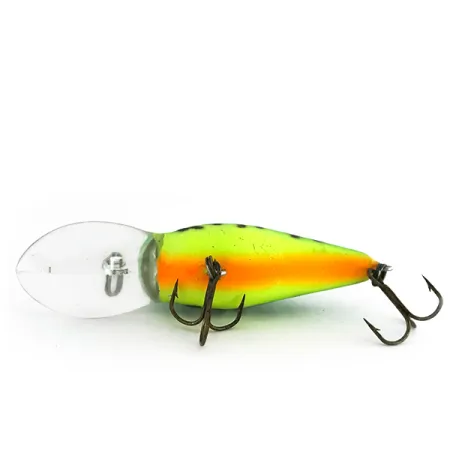 Bomber Model 7A Crankbait, Green Tiger, 9g, Finition UV, #8504
