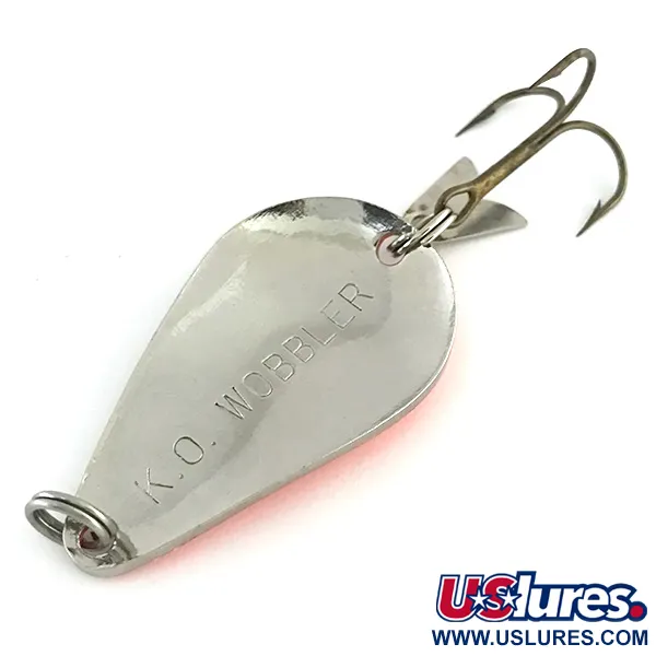 Cuillère Acme K.O. Wobbler, Argent/Orange, 14g, Attracteur V, #8507