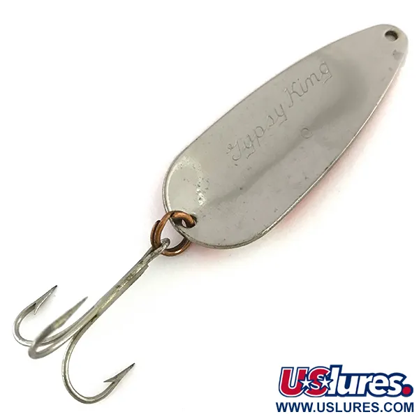Weller Gypsy King 0 Cuillère, Rouge / Blanc / Nickel, 11g, #8509
