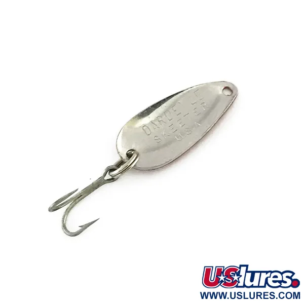Cuillère Eppinger Dardevle Skeeter, Rouge/Blanc/Nickel, 1g, #8510