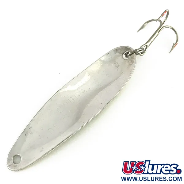 Wolverine tackle Cobra Glow Cuillère, Blanc / Nickel, 14g, Glow, #8513