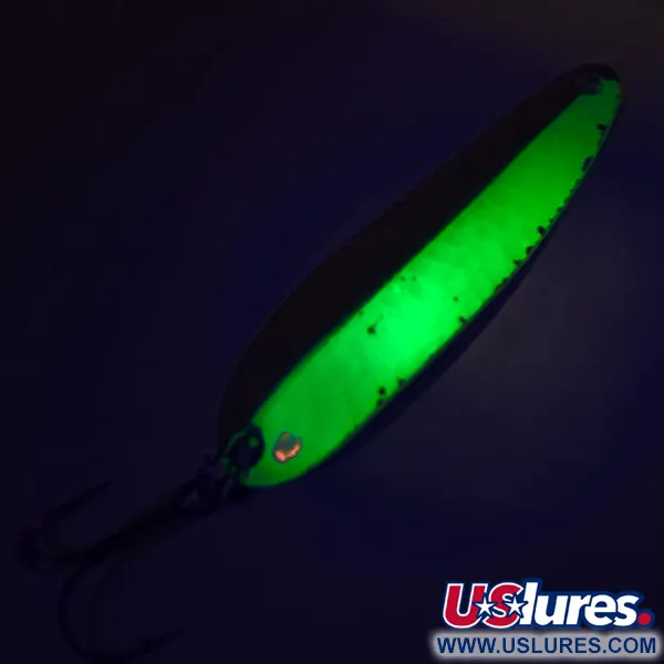 Wolverine Tackle Cobra UV Cuillère, Nickel/Chartreuse, 14g, UV, #8514