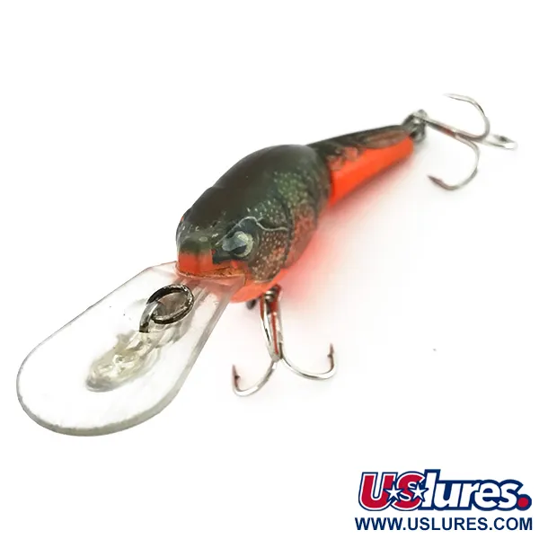 Rapala Shad Rap Jointed RS 05 Poisson nageur, Orange, 8g, UV, #8526