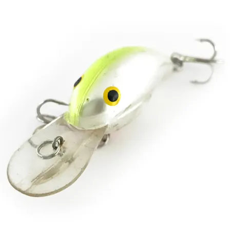 Bandit 200 Crankbait, Chrome Chartreuse, 8.5g, Bruiteur, #8529