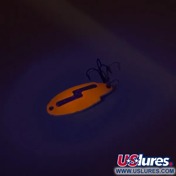 Acme Thunderbolt UV Cuillère, Fluorescent Orange / Nickel, 3,5g, #8549