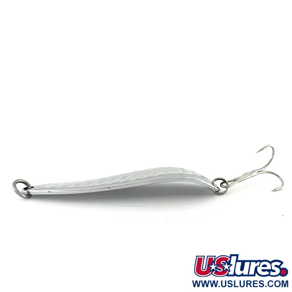 Luhr Jensen Krocodile Die #5 Cuillère, Nickel, 28g, Motif Écailles, #8576