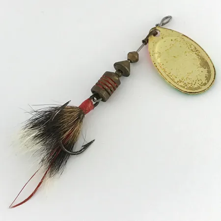 Cuiller Mepps Aglia 2 dressed, Rainbow, 4,7g, queue d'écureuil, #8583