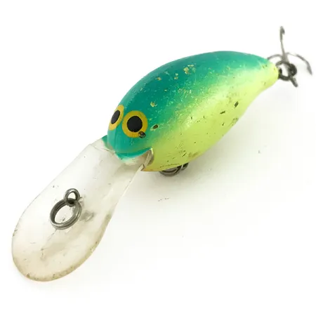 Norman Deep Baby NUV Crankbait, Chart Blue Back, 7g, UV Glow, #8587
