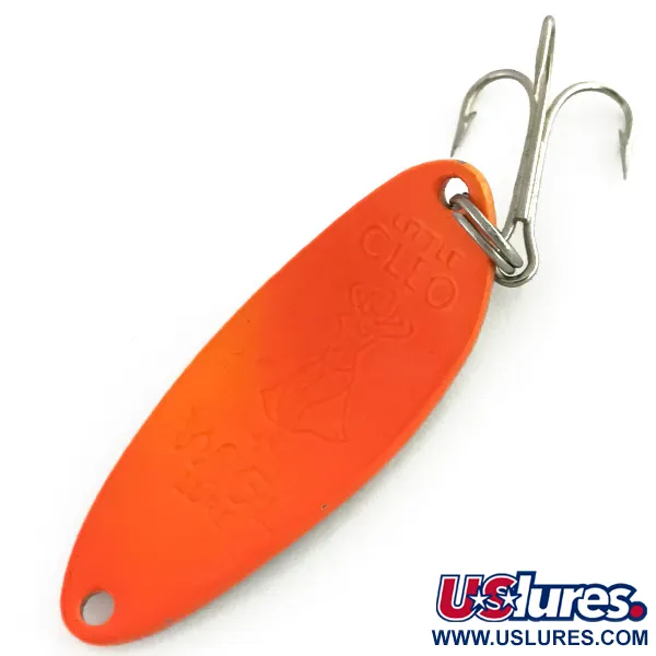 Seneca Little Cleo (Hula Girl) Cuillère, Nickel/Orange, 10g, #8609