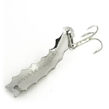 Goldfish Helgy Cuillère, Nickel / Red Eyes, 4.5g, Profil insecte, #8621