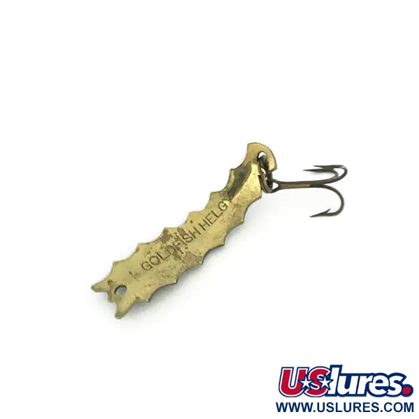 Al's Goldfish Helgy Cuillère, Noir/Rouge/Or, 4,5g, Larve, #8622