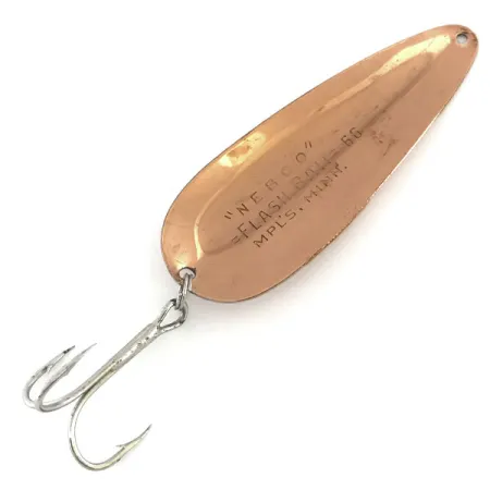 Nebco FlashBait 66 Cuillère Ondulante, Cuivre, 21g, Profil Effilé, #8632