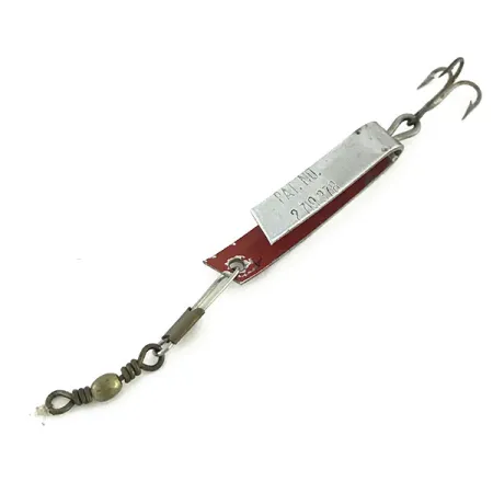 South Bend Super Duper 500 Cuillère Hybride, Nickel/Rouge, 1,4g, #8642