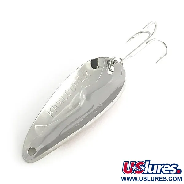 Acme Kamlooper Cuillère, Rouge/Blanc/Nickel, 11g, USA, #8644