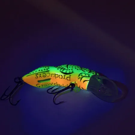 Producers Crawdad UV Poisson nageur, Green Tiger, 7g, UV, #8649
