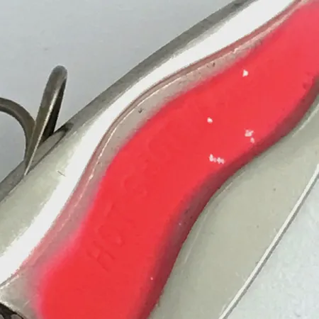 Cuiller Luhr Jensen Hot Shot W UV, Nickel/Pink, 4,5g, UV, #8665