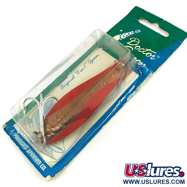 Prescott Spinner Little Doctor 275 Cuillère, Cuivre/Orange, 21g, #8680