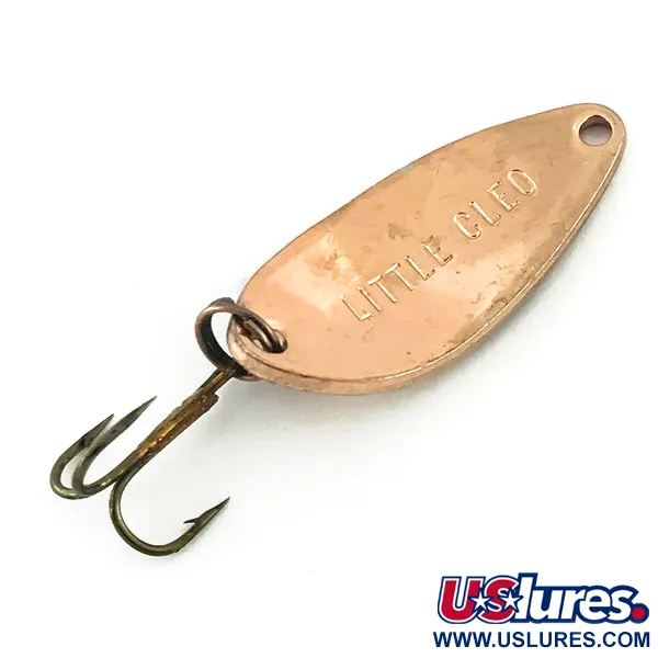 Seneca Little Cleo Cuiller, Cuivre / Rouge, 5g, Vintage, #8683