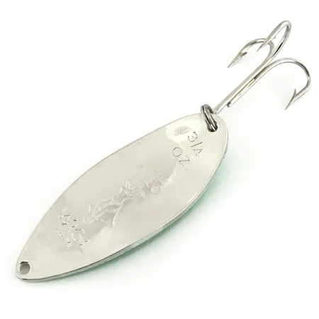 Seneca Little Cleo (Hula Girl) Glow Cuillère, Vert/Blanc, 21g, #8684