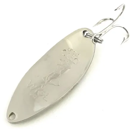 Seneca Little Cleo (Hula Girl) Cuillère, Jaune/Nickel, 18g, Gravée, #8686