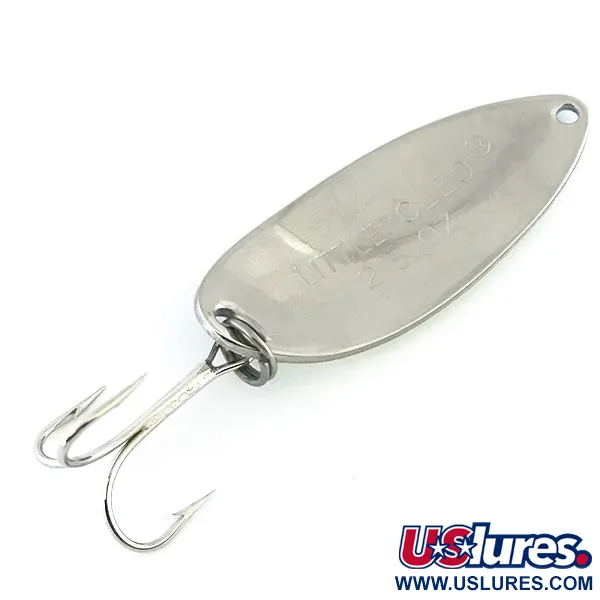 Acme Little Cleo Glow Cuillère, Bleu/Blanc/Nickel, 11g, Glow, #8688