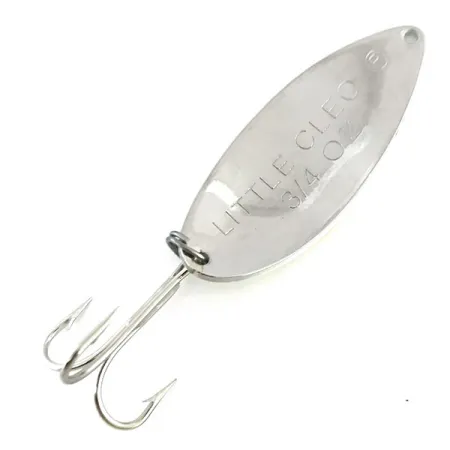 Acme Little Cleo Glow Cuillère, Blanc/Rouge/Nickel, 21g, Glow, #8689