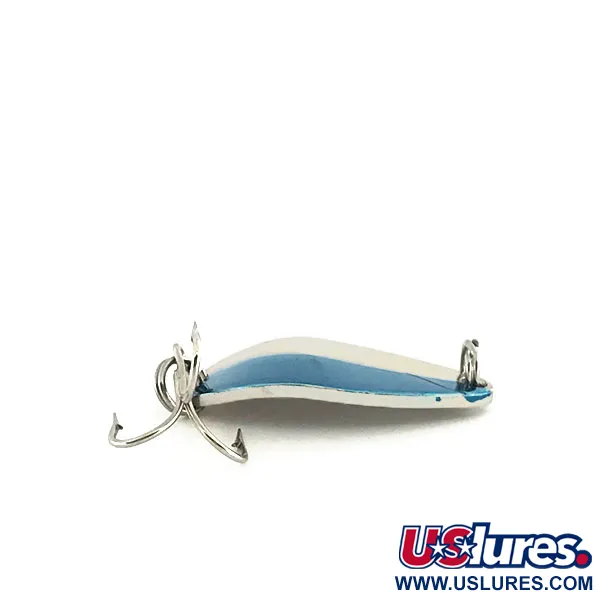 Acme Little Cleo Cuillère, Nickel / Bleu, 3.5g, Style US, #8694