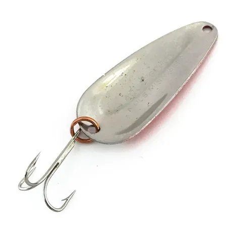 Nebco Aqua Spoon Cuillère, Rouge/Blanc/Nickel, 7g, nickelée, #8703