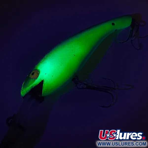 Cotton Cordell Wally Diver UV Poisson Nageur, Vert, 14g, UV, #8718