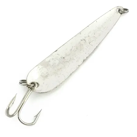 Dardevle Flutter-Chuck 3500 Cuillère, Argent martelé, 8g, #8728