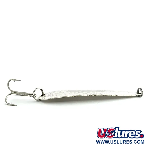 Dardevle Flutter-Chuck 3500 Cuillère, Argent martelé, 8g, #8728