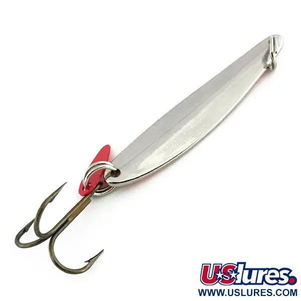 Bay De Noc Swedish Pimple UV Jig, Nickel/Orange, 7g, Ruban UV, #8729