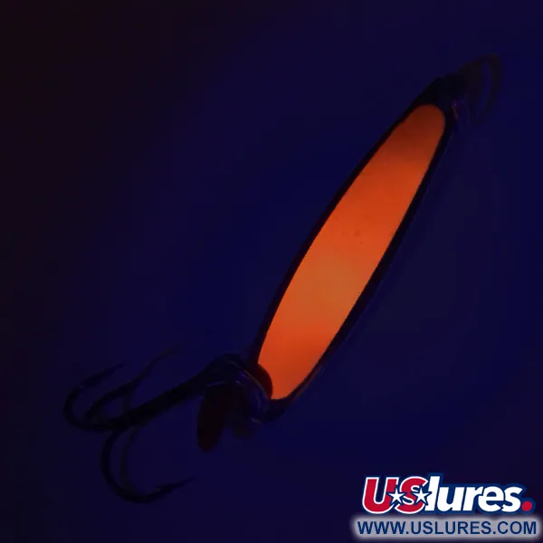 Bay De Noc Swedish Pimple UV Jig, Nickel/Orange, 7g, Ruban UV, #8729