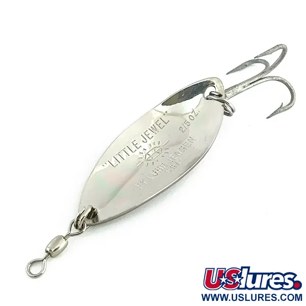 Luhr Jensen Little Jewel Cuillère, Trout/Nickel, 14g, Vintage, #8733