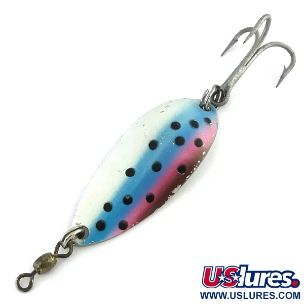 Cuillère Luhr Jensen Little Jewel, Rainbow Trout / Nickel, 14g, #8734
