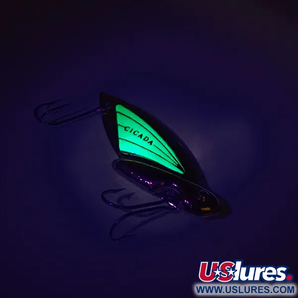 Reef Runner Cicada Lame Vibrante, Or / Vert, 6g, USA-Made, #8745