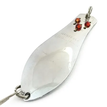 Herter's Canadian Spoon Cuillère, Nickel / Yeux Rouges, 10g, #8747