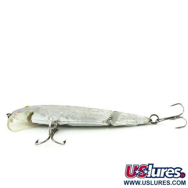 Rebel Floater Jointed Minnow, Argent/Bleu, 7g, Articulé, #8748